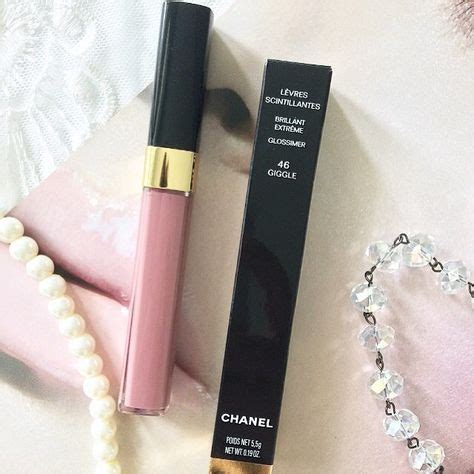 chanel glossimer 46 giggle|Chanel glossimer brilliance.